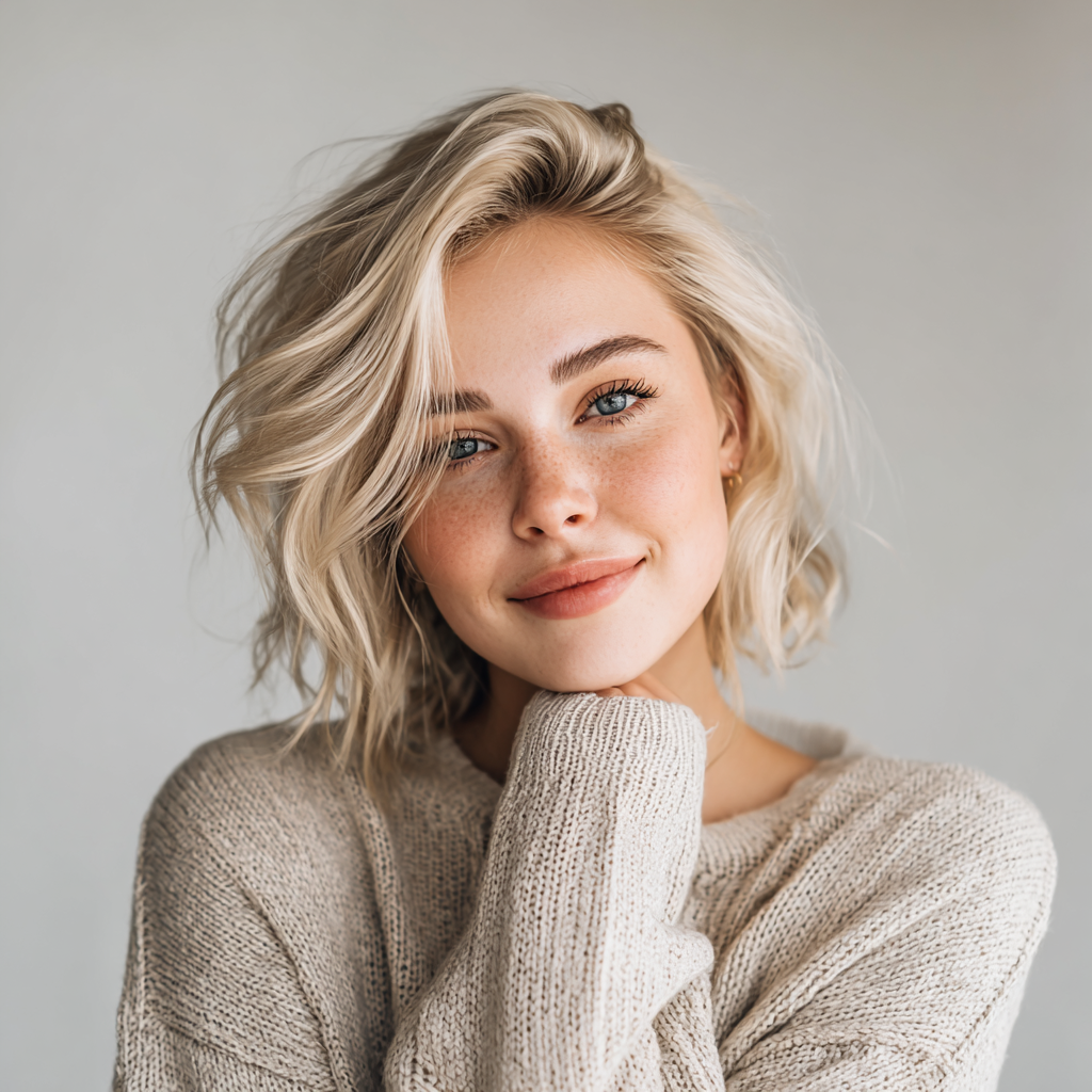Ash Blonde Hair Dye with Added Plex Hair Care Conditioner, Permanent Hair Colour